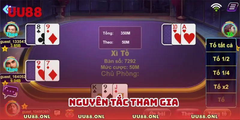 Nguyên tắc tham gia đánh bài Xì Tố cơ bản nhất
